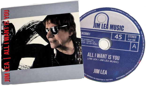Jim Lea All I Want Is You CD single.